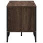 vidaXL Έπιπλο Τηλεόρασης Καπνιστή Δρυς 122x34x41εκ. Επεξεργασμένο Ξύλο