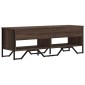 vidaXL Έπιπλο Τηλεόρασης Καπνιστή Δρυς 122x34x41εκ. Επεξεργασμένο Ξύλο