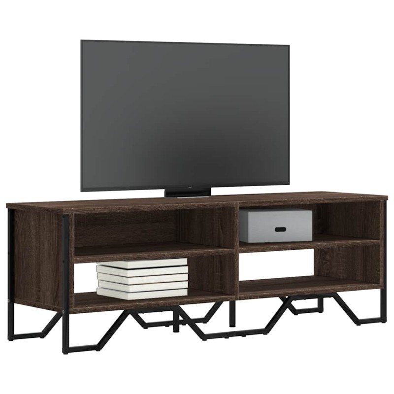 vidaXL Έπιπλο Τηλεόρασης Καπνιστή Δρυς 122x34x41εκ. Επεξεργασμένο Ξύλο