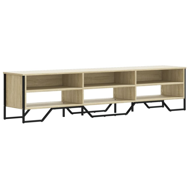 vidaXL Έπιπλο Τηλεόρασης Sonoma Δρυς 180x34x41 εκ. Επεξεργασμένο Ξύλο