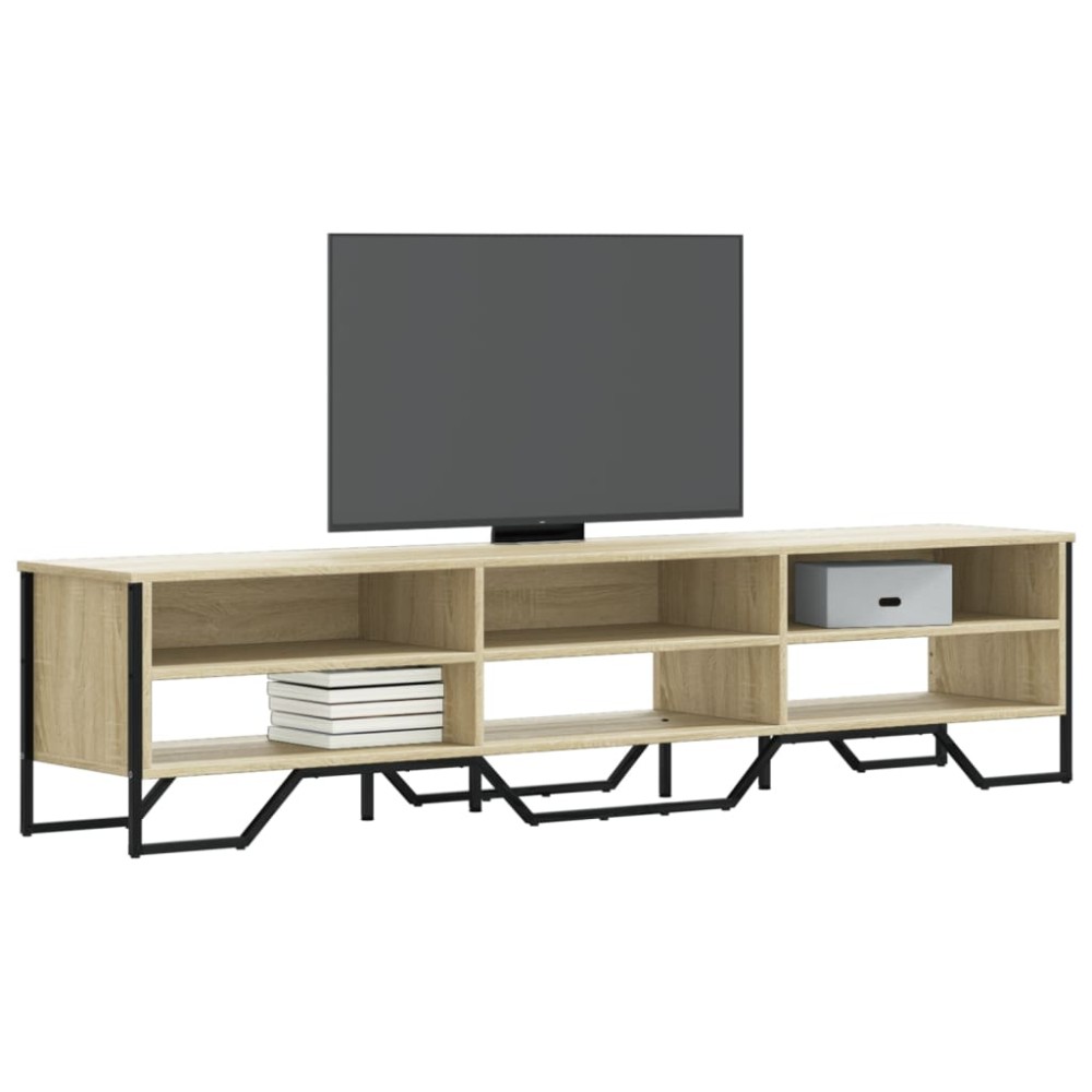 vidaXL Έπιπλο Τηλεόρασης Sonoma Δρυς 180x34x41 εκ. Επεξεργασμένο Ξύλο