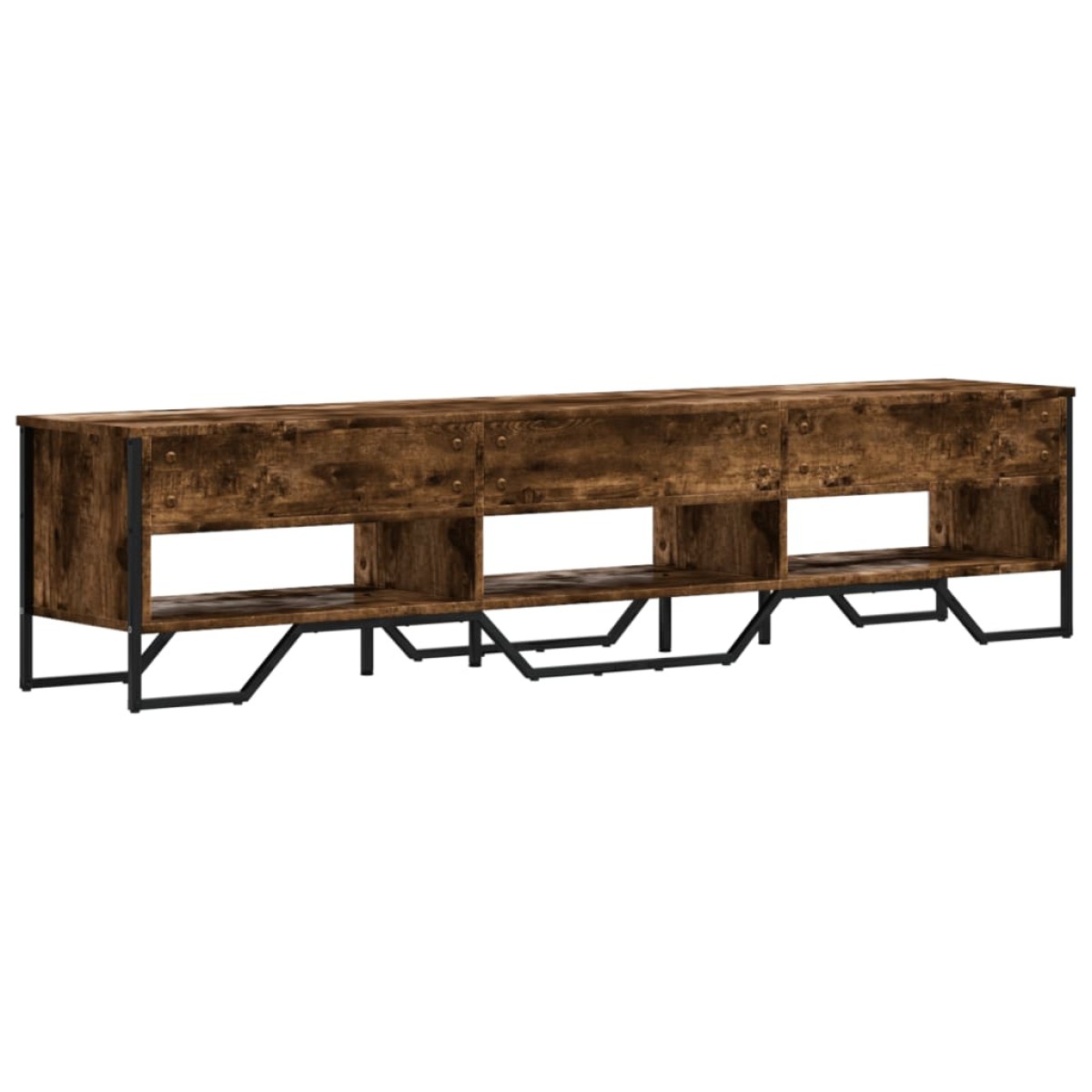 vidaXL Έπιπλο Τηλεόρασης Καπνιστή Δρυς 180x34x41 εκ. Επεξ. Ξύλο