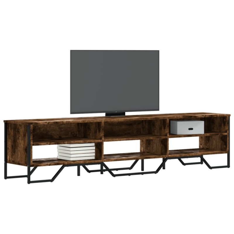 vidaXL Έπιπλο Τηλεόρασης Καπνιστή Δρυς 180x34x41 εκ. Επεξ. Ξύλο