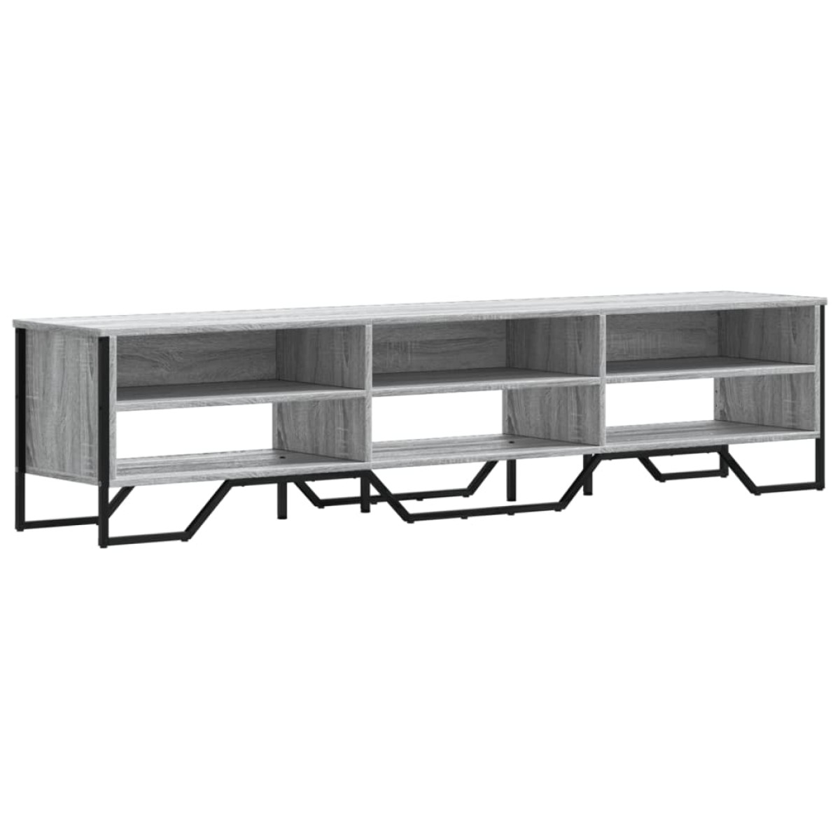 vidaXL Έπιπλο Τηλεόρασης Γκρι Sonoma 180x34x41 εκ. από Επεξεργ. Ξύλο
