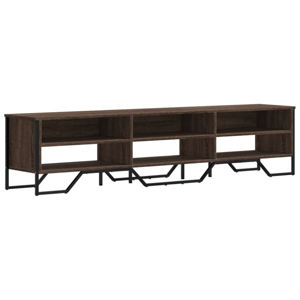 vidaXL Έπιπλο Τηλεόρασης Καφέ Δρυς 180x34x41 εκ. Επεξ. Ξύλο