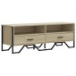 vidaXL Έπιπλο Τηλεόρασης Sonoma Δρυς 122x34x41 εκ. Επεξεργασμένο Ξύλο