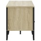 vidaXL Έπιπλο Τηλεόρασης Sonoma Δρυς 122x34x41 εκ. Επεξεργασμένο Ξύλο
