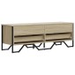 vidaXL Έπιπλο Τηλεόρασης Sonoma Δρυς 122x34x41 εκ. Επεξεργασμένο Ξύλο
