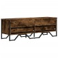 vidaXL Έπιπλο Τηλεόρασης Καπνιστή Δρυς 122x34x41εκ. Επεξεργασμένο Ξύλο