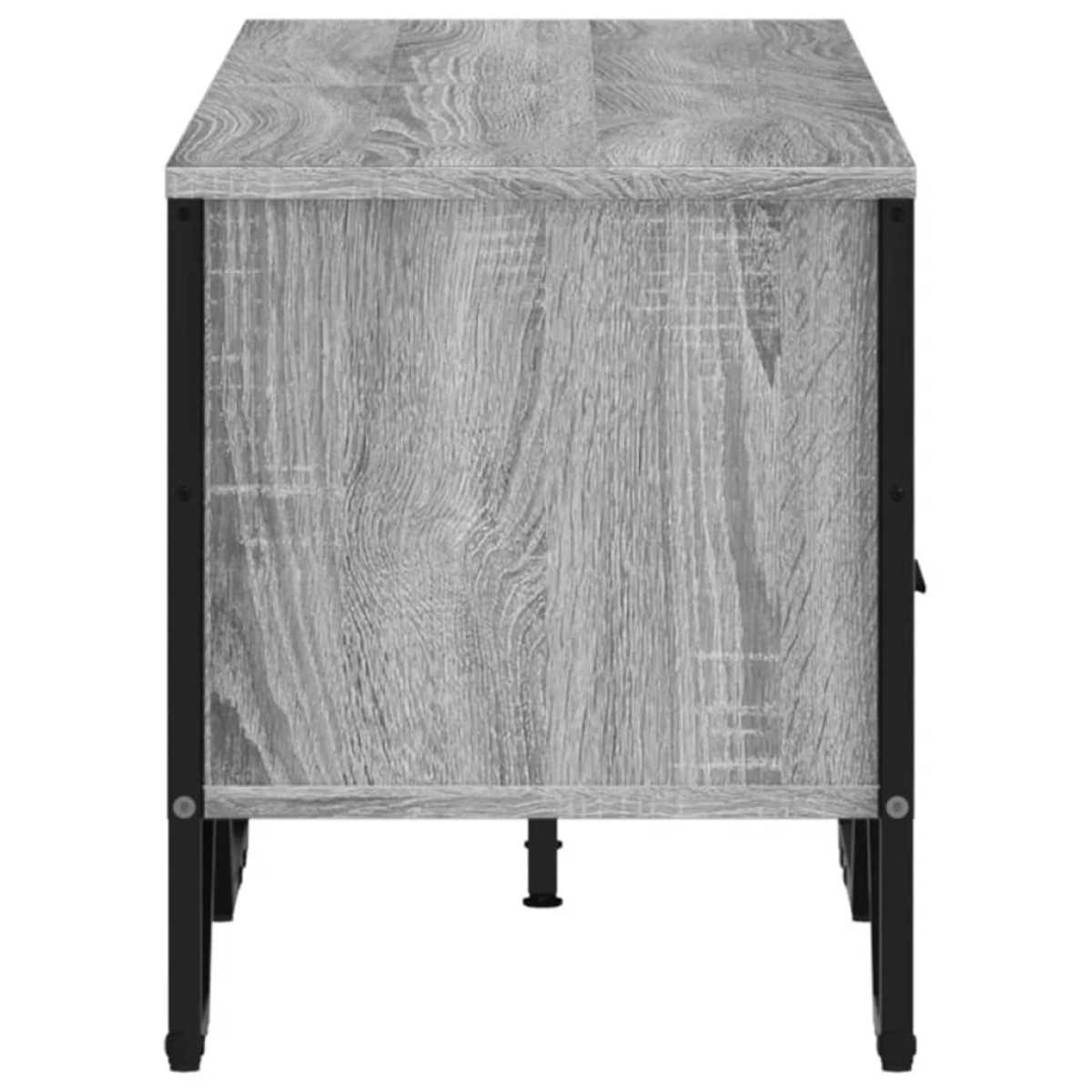 vidaXL Έπιπλο Τηλεόρασης Γκρι Sonoma 122x34x41 εκ. από Επεξεργ. Ξύλο