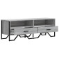vidaXL Έπιπλο Τηλεόρασης Γκρι Sonoma 122x34x41 εκ. από Επεξεργ. Ξύλο