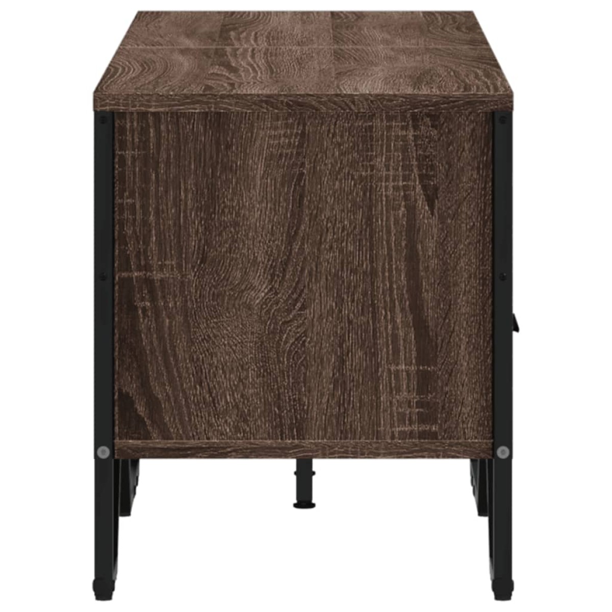 vidaXL Έπιπλο Τηλεόρασης Καπνιστή Δρυς 122x34x41εκ. Επεξεργασμένο Ξύλο