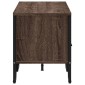 vidaXL Έπιπλο Τηλεόρασης Καπνιστή Δρυς 122x34x41εκ. Επεξεργασμένο Ξύλο
