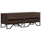vidaXL Έπιπλο Τηλεόρασης Καπνιστή Δρυς 122x34x41εκ. Επεξεργασμένο Ξύλο