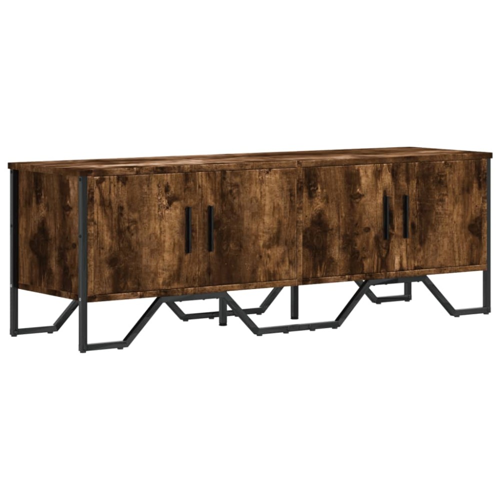 vidaXL Έπιπλο Τηλεόρασης Καπνιστή Δρυς 122x34x41εκ. Επεξεργασμένο Ξύλο