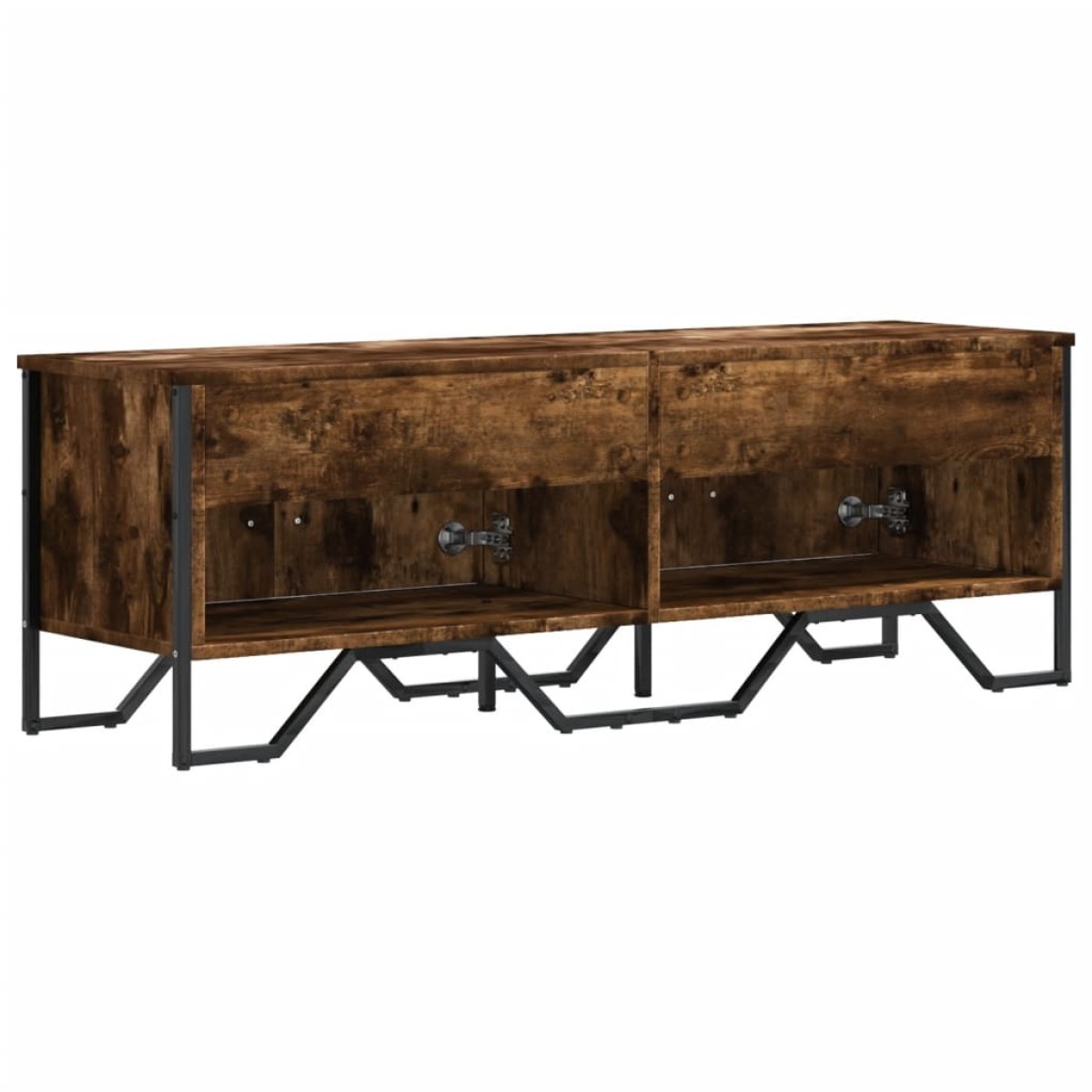 vidaXL Έπιπλο Τηλεόρασης Καπνιστή Δρυς 122x34x41εκ. Επεξεργασμένο Ξύλο