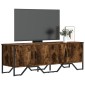 vidaXL Έπιπλο Τηλεόρασης Καπνιστή Δρυς 122x34x41εκ. Επεξεργασμένο Ξύλο