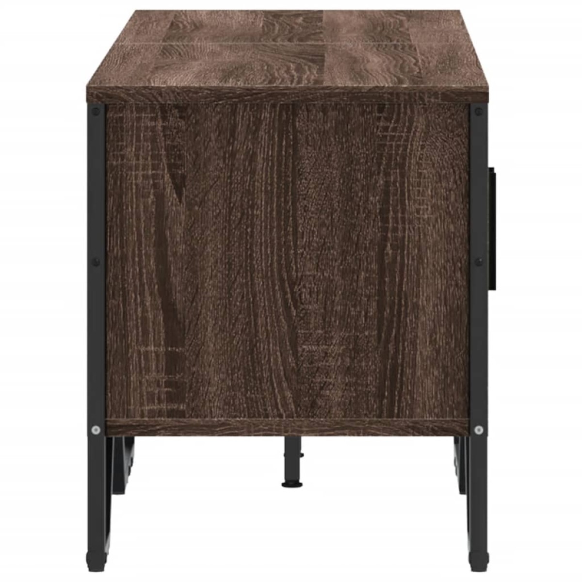 vidaXL Έπιπλο Τηλεόρασης Καπνιστή Δρυς 122x34x41εκ. Επεξεργασμένο Ξύλο