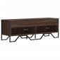 vidaXL Έπιπλο Τηλεόρασης Καπνιστή Δρυς 122x34x41εκ. Επεξεργασμένο Ξύλο