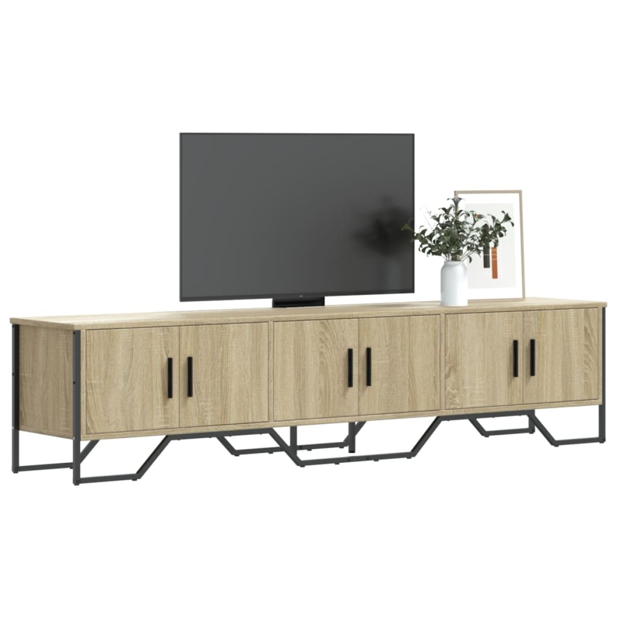 vidaXL Έπιπλο Τηλεόρασης Sonoma Δρυς 180x34x41 εκ. Επεξεργασμένο Ξύλο