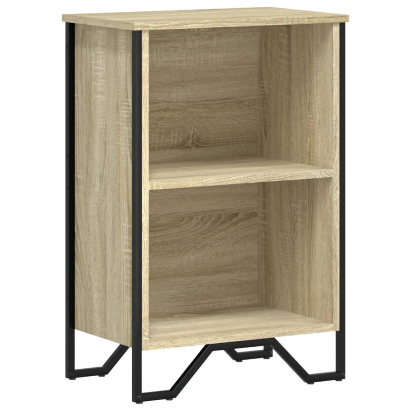 vidaXL Βιβλιοθήκη Sonoma Δρυς 50 x 31 x 74,5εκ. από Επεξεργασμένο Ξύλο