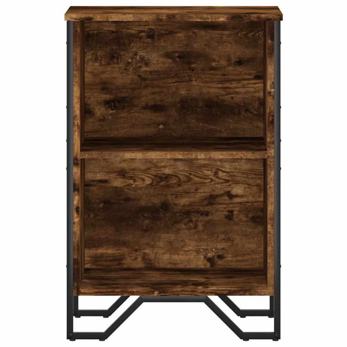 vidaXL Βιβλιοθήκη Καπνιστή Δρυς 50x31x74,5 εκ. από Επεξεργασμένο Ξύλο