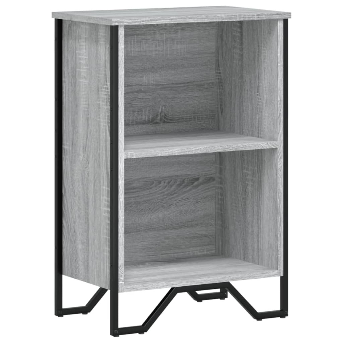 vidaXL Βιβλιοθήκη Γκρι Sonoma 50x31x74,5 εκ. από Επεξεργ. Ξύλο