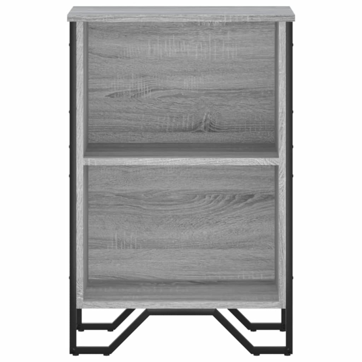 vidaXL Βιβλιοθήκη Γκρι Sonoma 50x31x74,5 εκ. από Επεξεργ. Ξύλο