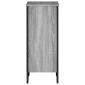 vidaXL Βιβλιοθήκη Γκρι Sonoma 50x31x74,5 εκ. από Επεξεργ. Ξύλο