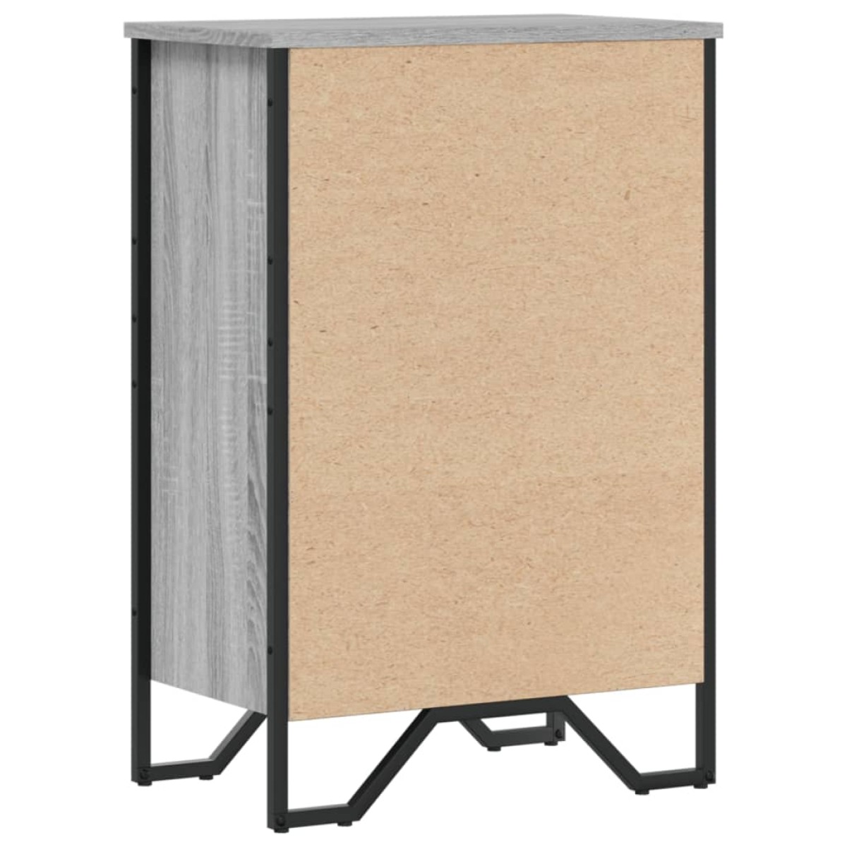 vidaXL Βιβλιοθήκη Γκρι Sonoma 50x31x74,5 εκ. από Επεξεργ. Ξύλο