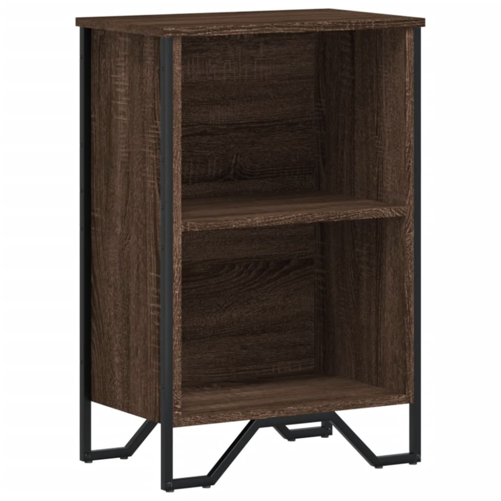 vidaXL Βιβλιοθήκη Καφέ Δρυς 50x31x74,5 εκ. από Επεξεργασμένο Ξύλο