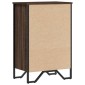 vidaXL Βιβλιοθήκη Καφέ Δρυς 50x31x74,5 εκ. από Επεξεργασμένο Ξύλο