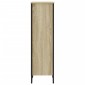 vidaXL Βιβλιοθήκη Sonoma Δρυς 50x31x106 εκ. από Επεξεργασμένο Ξύλο