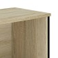 vidaXL Βιβλιοθήκη Sonoma Δρυς 50x31x106 εκ. από Επεξεργασμένο Ξύλο