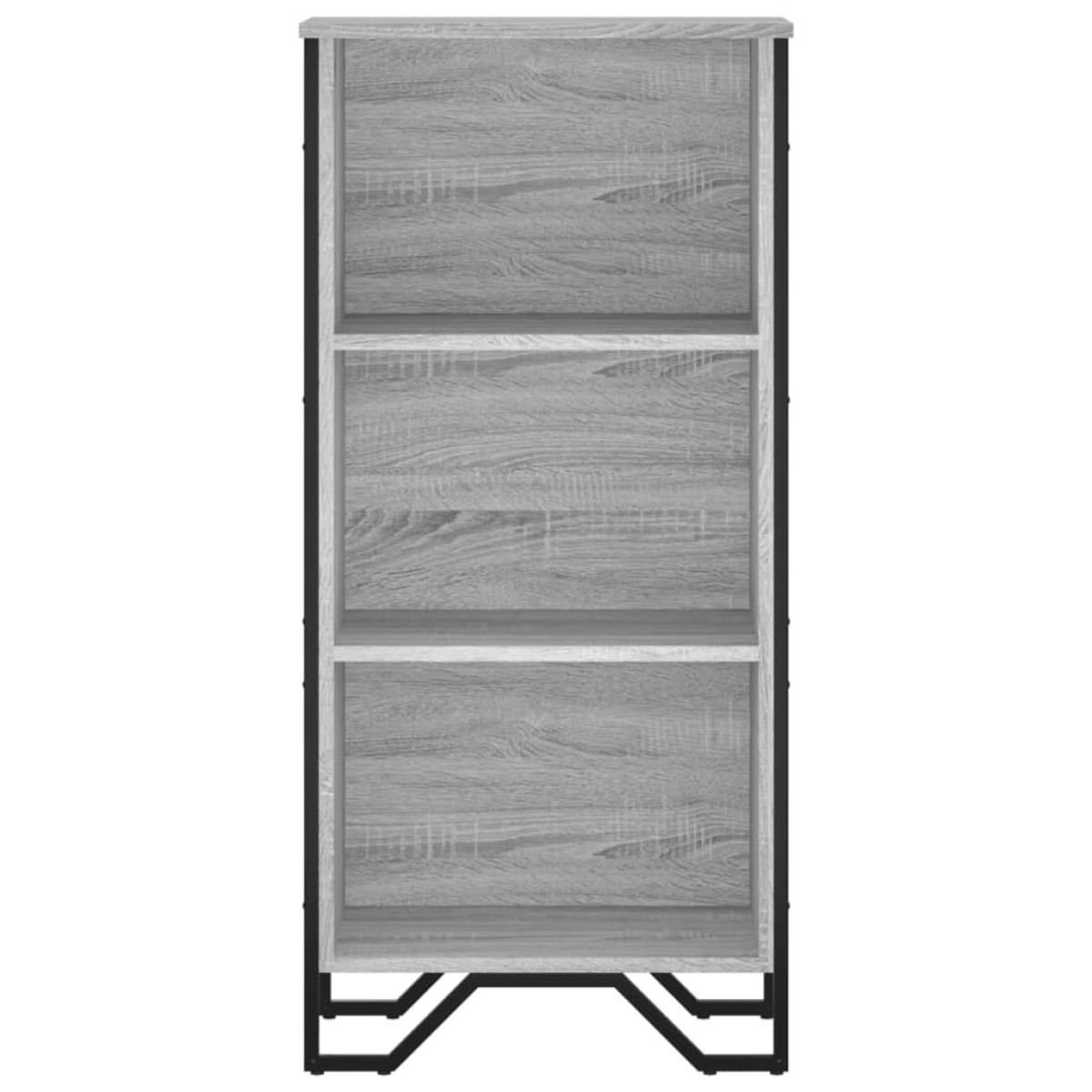 vidaXL Βιβλιοθήκη Γκρι Sonoma 50x31x106 εκ. από Επεξεργ. Ξύλο