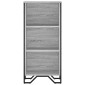 vidaXL Βιβλιοθήκη Γκρι Sonoma 50x31x106 εκ. από Επεξεργ. Ξύλο