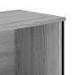 vidaXL Βιβλιοθήκη Γκρι Sonoma 50x31x106 εκ. από Επεξεργ. Ξύλο