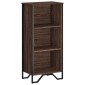 vidaXL Βιβλιοθήκη Καφέ Δρυς 50x31x106 εκ. από Επεξεργασμένο Ξύλο