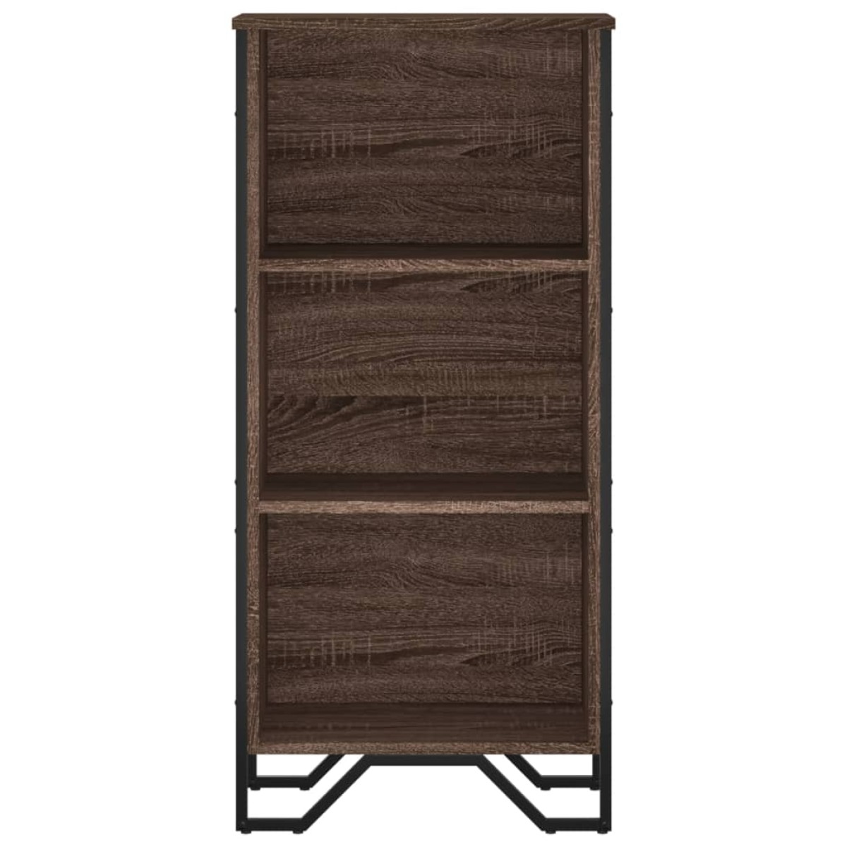 vidaXL Βιβλιοθήκη Καφέ Δρυς 50x31x106 εκ. από Επεξεργασμένο Ξύλο