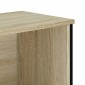 vidaXL Βιβλιοθήκη Sonoma Δρυς 50x31x137,5 εκ. από Επεξεργασμένο Ξύλο