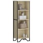 vidaXL Βιβλιοθήκη Sonoma Δρυς 50x31x137,5 εκ. από Επεξεργασμένο Ξύλο