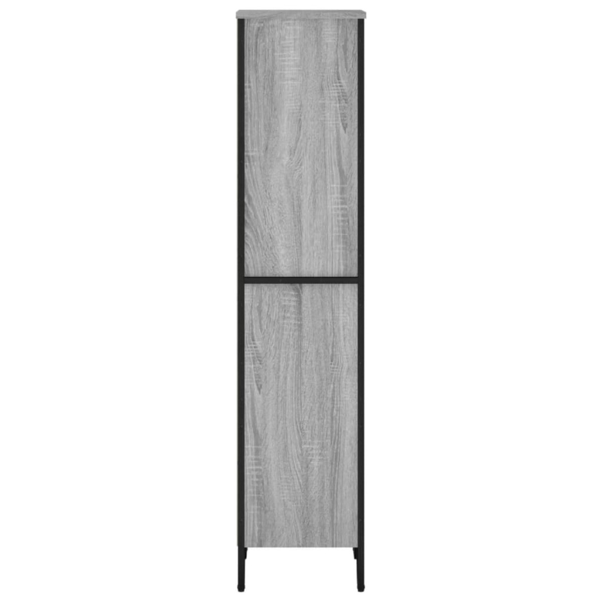 vidaXL Βιβλιοθήκη Γκρι Sonoma 50x31x137,5 εκ. από Επεξεργ. Ξύλο