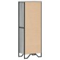 vidaXL Βιβλιοθήκη Γκρι Sonoma 50x31x137,5 εκ. από Επεξεργ. Ξύλο