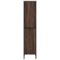 vidaXL Βιβλιοθήκη Καφέ Δρυς 50x31x137,5 εκ. από Επεξεργασμένο Ξύλο