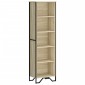 vidaXL Βιβλιοθήκη Sonoma Δρυς 50x31x169 εκ. από Επεξεργασμένο Ξύλο