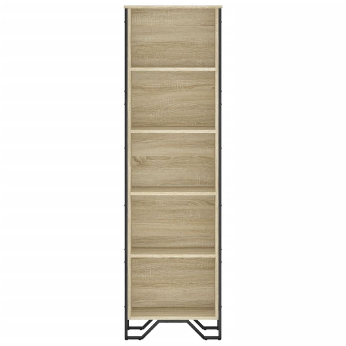 vidaXL Βιβλιοθήκη Sonoma Δρυς 50x31x169 εκ. από Επεξεργασμένο Ξύλο