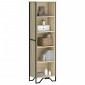 vidaXL Βιβλιοθήκη Sonoma Δρυς 50x31x169 εκ. από Επεξεργασμένο Ξύλο