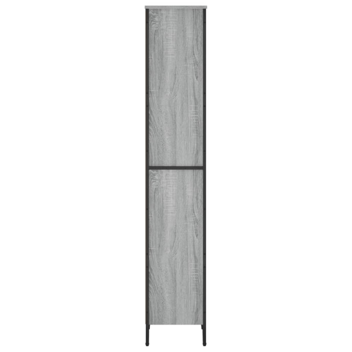 vidaXL Βιβλιοθήκη Γκρι Sonoma 50x31x169 εκ. από Επεξεργ. Ξύλο