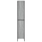 vidaXL Βιβλιοθήκη Γκρι Sonoma 50x31x169 εκ. από Επεξεργ. Ξύλο