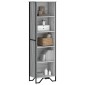 vidaXL Βιβλιοθήκη Γκρι Sonoma 50x31x169 εκ. από Επεξεργ. Ξύλο
